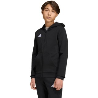 Bluza dla dzieci adidas Entrada 26 Full Zip Hoodie czarna KH1782