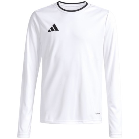 Koszulka dla dzieci adidas Entrada 26 Long Sleeve Jersey biała KF5874
