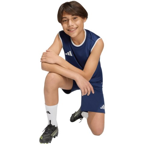 Koszulka dla dzieci adidas Entrada 26 Sleeveless Jersey granatowa KB3936