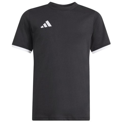 Koszulka dla dzieci adidas Entrada 26 Tee czarna JZ6671