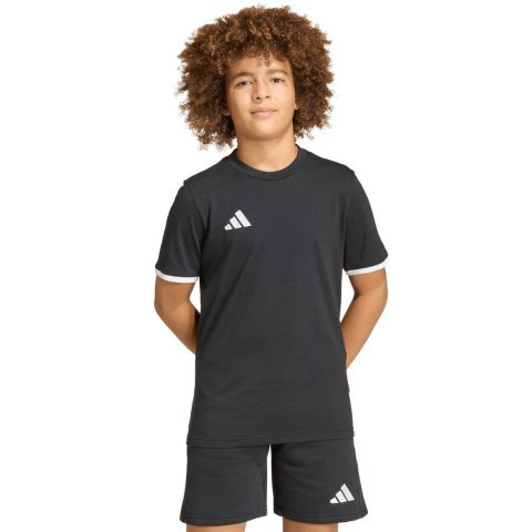 Koszulka dla dzieci adidas Entrada 26 Tee czarna JZ6671