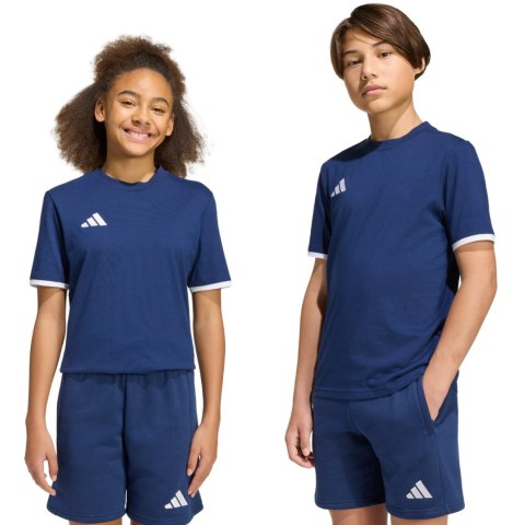 Koszulka dla dzieci adidas Entrada 26 Tee granatowa JZ6673