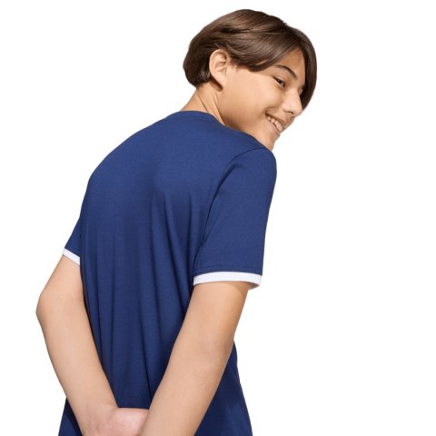 Koszulka dla dzieci adidas Entrada 26 Tee granatowa JZ6673