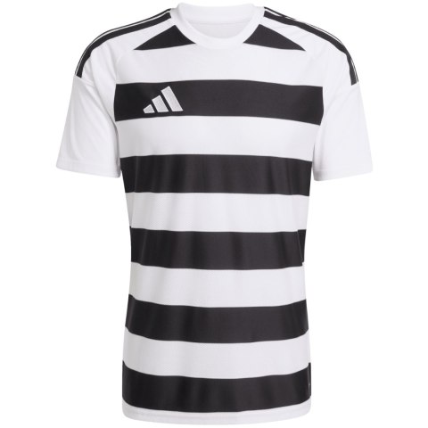 Koszulka męska adidas Hooped 26 Jersey biało-czarna KS6949