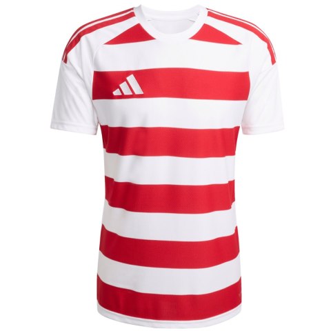 Koszulka męska adidas Hooped 26 Jersey biało-czerwona KF3388