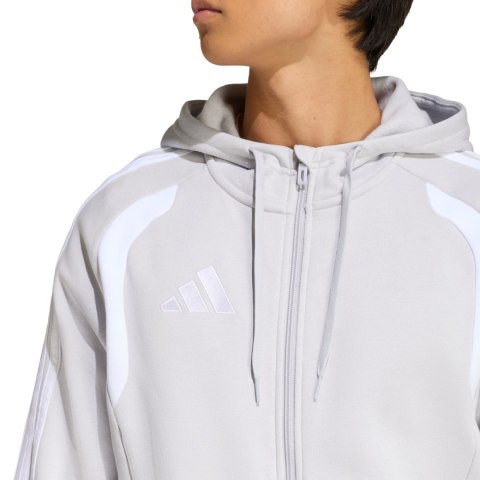 Bluza męska adidas Tiro 26 League Sweat Full Zip Hoody szara KF3319