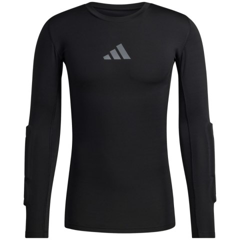 Koszulka bramkarska męska adidas Padded Goalkeeper Base Layer czarna KA1677