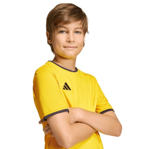 Koszulka dla dzieci adidas Entrada 26 Jersey żółta JZ2529