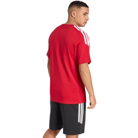 Koszulka męska adidas Tiro 26 League Tee czerwona KC3697