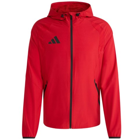 Kurtka męska adidas Tiro 26 Travel Windbreaker czerwona KD3337