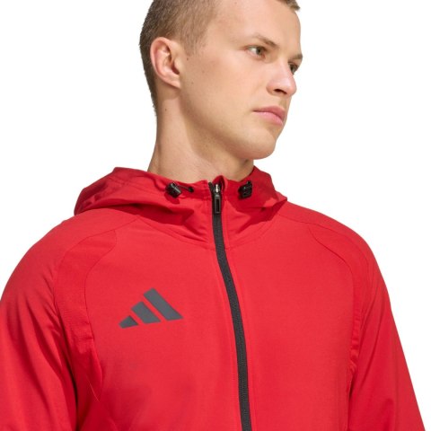 Kurtka męska adidas Tiro 26 Travel Windbreaker czerwona KD3337