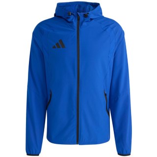 Kurtka męska adidas Tiro 26 Travel Windbreaker niebieska KD3335