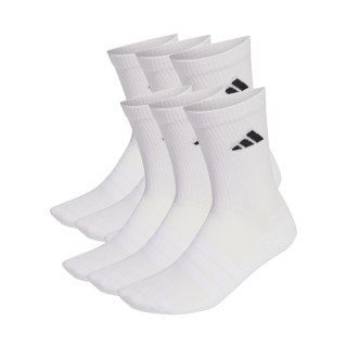 Skarpety adidas Cushioned Crew Essentials 6p białe KE5498