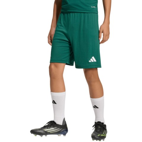 Spodenki dla dzieci adidas Entrada 26 zielone KE9831