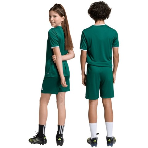 Spodenki dla dzieci adidas Entrada 26 zielone KE9831