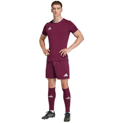 Spodenki męskie adidas Entrada 26 bordowe JZ2514