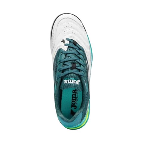 Buty piłkarskie Joma Cancha 2602 Indoor biało-zielone CANS2602IN