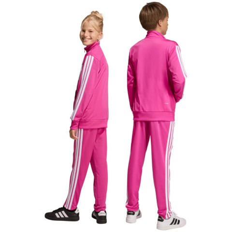 Dres dla dzieci adidas Seasonal Essentials Tiberio 3-Stripes Tricot różowy KS5519