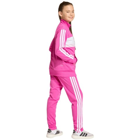 Dres dla dzieci adidas Seasonal Essentials Tiberio 3-Stripes Tricot różowy KS5519