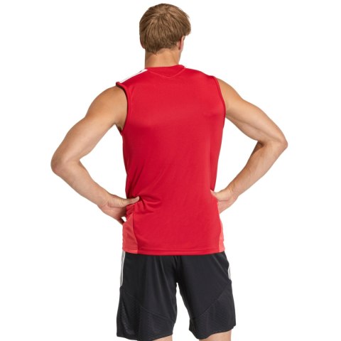 Koszulka męska adidas Tiro 26 Competition Sleeveless Jersey czerwona KA7610