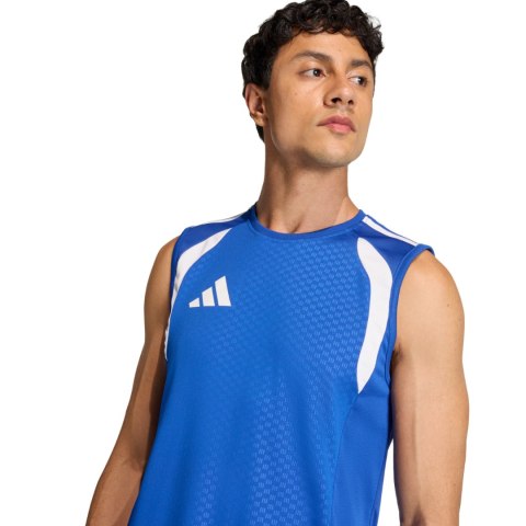 Koszulka męska adidas Tiro 26 Competition Sleeveless Jersey niebieska KA7613