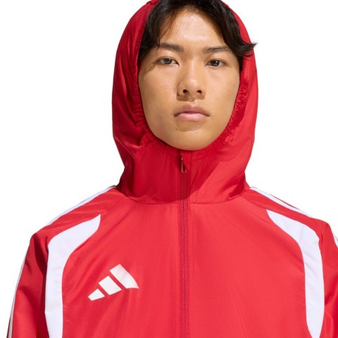Kurtka męska adidas Tiro 26 Competition All Weather czerwona KB0134