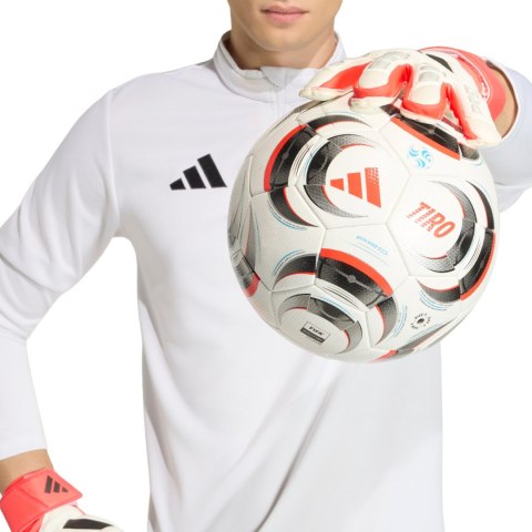 Rękawice bramkarskie adidas Predator Match biało-czerwone KA7783