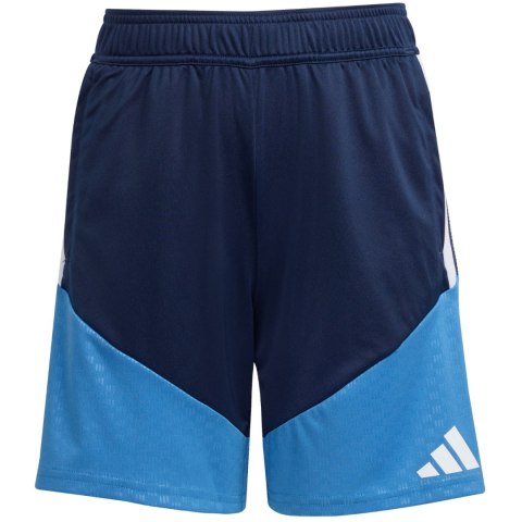 Spodenki dla dzieci adidas Tiro 26 Competition Training granatowo-błękitne JL8917