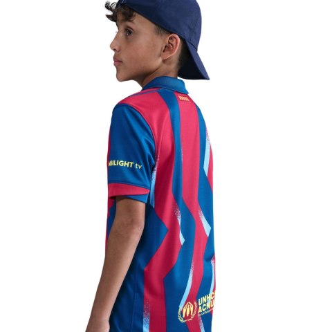 Koszulka dla dzieci Nike FC Barcelona Stadium 25/26 granatowo-czerwona FZ1307 432