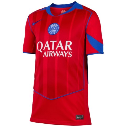 Koszulka dla dzieci Nike PSG Stadium 2025/26 czerwona HM4126 680
