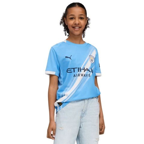 Koszulka dla dzieci Puma MCFC Home Jersey Replica błękitna 780341 01
