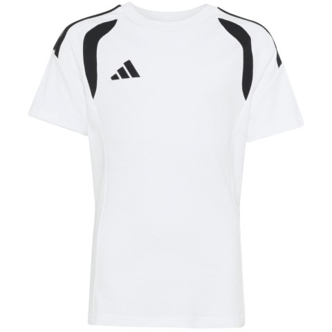 Koszulka dla dzieci adidas Tiro 26 League Tee biało-czarna KC3699