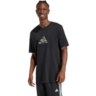 Koszulka męska adidas Camo Explorer Graphic czarna JZ7500