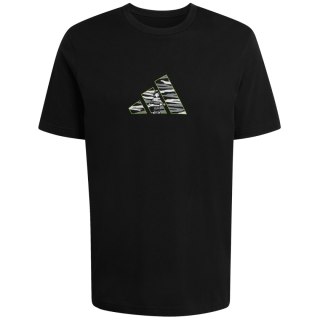 Koszulka męska adidas Camo Explorer Graphic czarna JZ7500