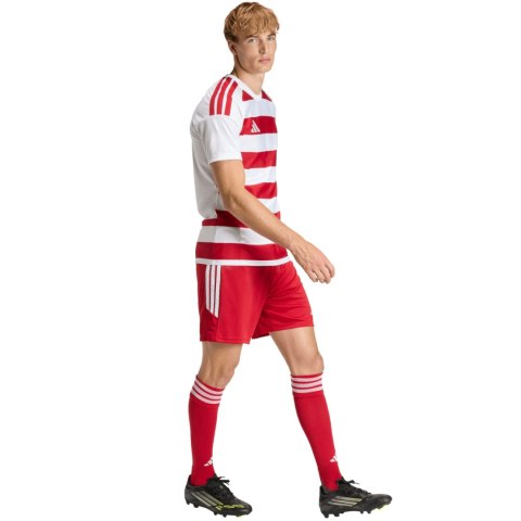 Koszulka męska adidas Hooped 26 Jersey biało-czerwona KF3388