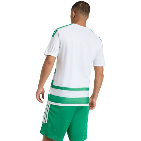 Koszulka męska adidas Hooped 26 Jersey biało-zielona KF3393