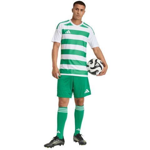 Koszulka męska adidas Hooped 26 Jersey biało-zielona KF3393