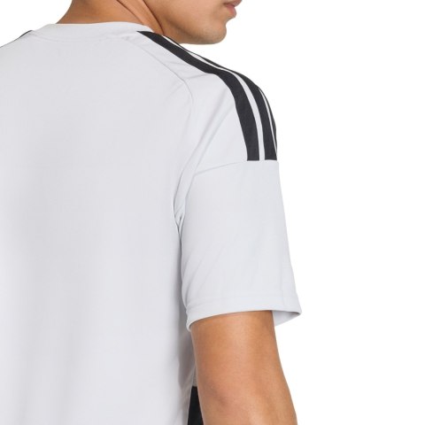 Koszulka męska adidas Hooped 26 Jersey szaro-czarna KF3396