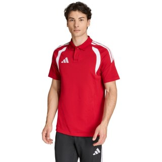 Koszulka męska adidas Tiro 26 League Polo czerwona KF3400
