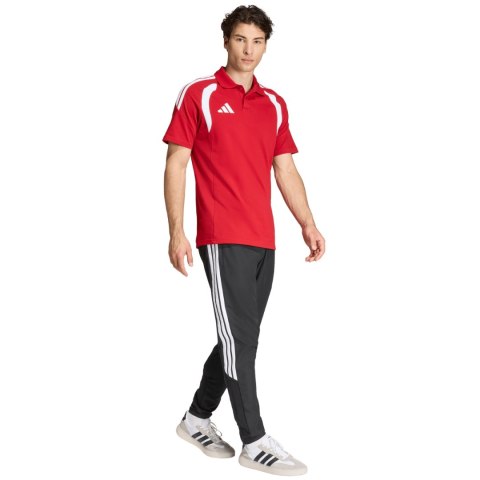 Koszulka męska adidas Tiro 26 League Polo czerwona KF3400