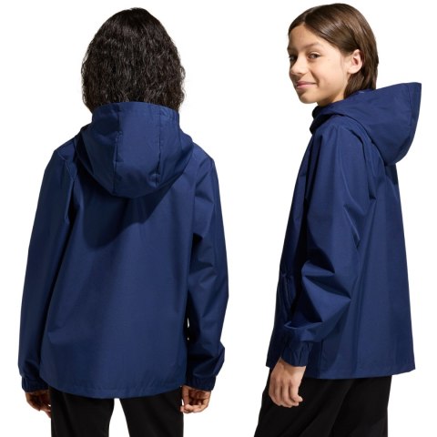 Kurtka dla dzieci adidas Entrada 26 All Weather granatowa JZ9103