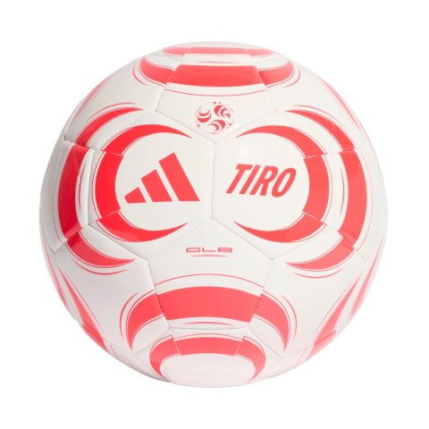 Piłka nożna adidas Tiro Club biało-pomarańczowa JW1531