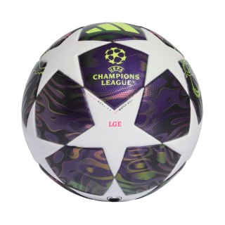 Piłka nożna adidas UCL 25/26 Final League Box fioletowo-biała JX9101