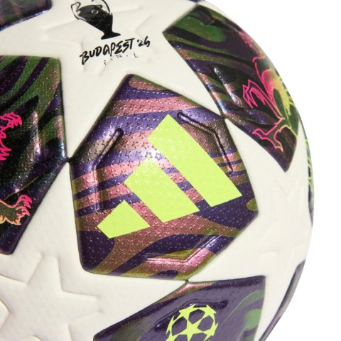 Piłka nożna adidas UCL 25/26 Final Pro fioletowo-biała JX9077