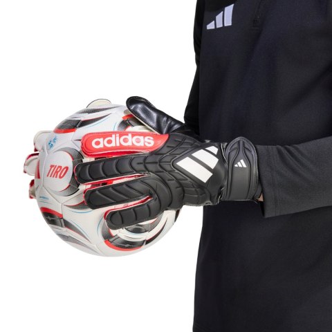 Rękawice bramkarskie adidas Copa Club czarno-czerwone KA7805