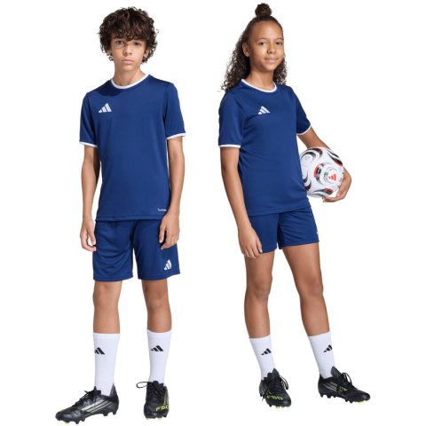 Spodenki dla dzieci adidas Entrada 26 granatowe JZ6532