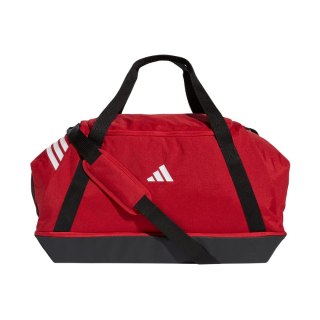 Torba adidas Tiro Duffle Large With Bottom Compartment czerwona JY7950