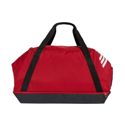 Torba adidas Tiro Duffle Large With Bottom Compartment czerwona JY7950