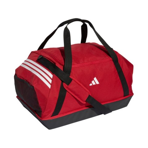 Torba adidas Tiro Duffle Large With Bottom Compartment czerwona JY7950