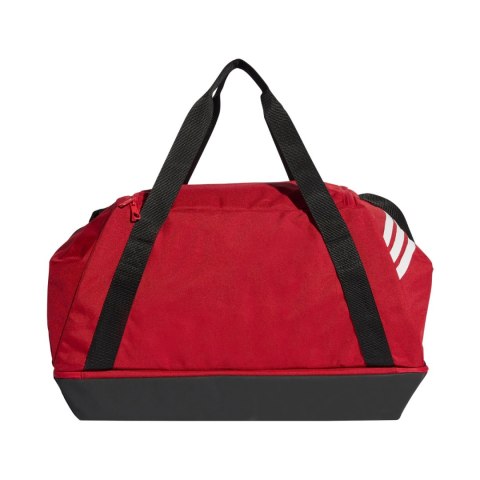 Torba adidas Tiro Duffle Medium With Bottom Compartment czerwona JY7953
